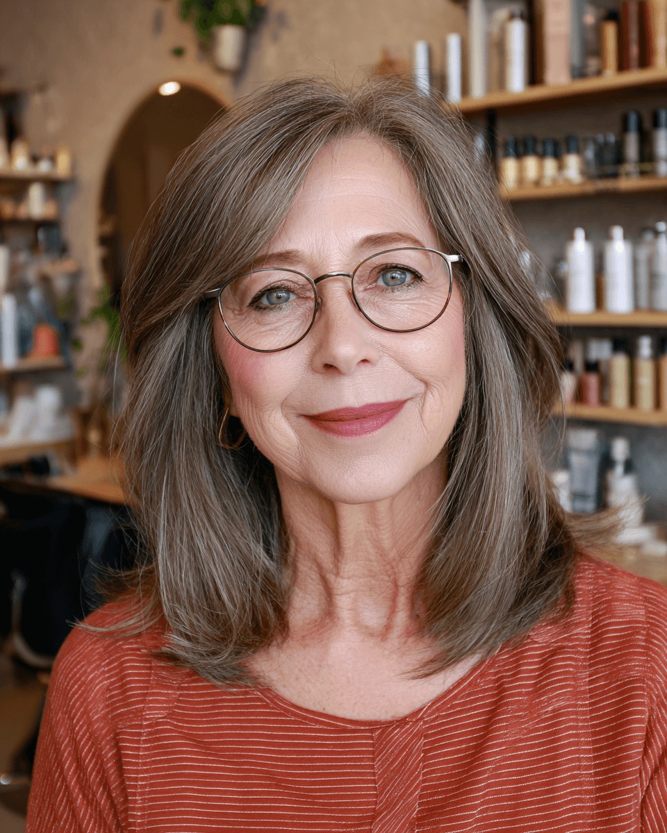 Elegant Long Bob with Soft Layers