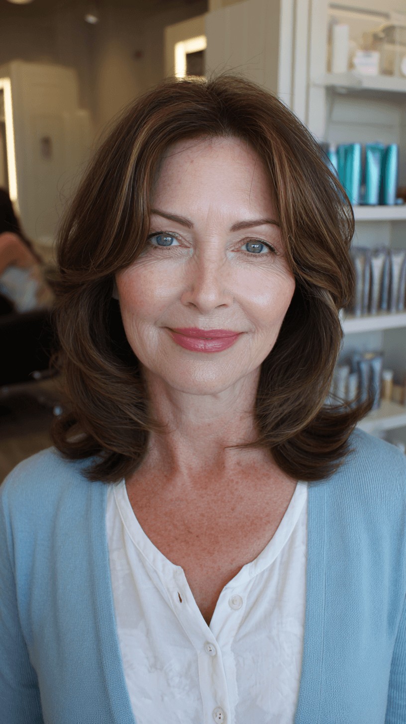 Layered Shoulder-Length Cut with Soft Volume