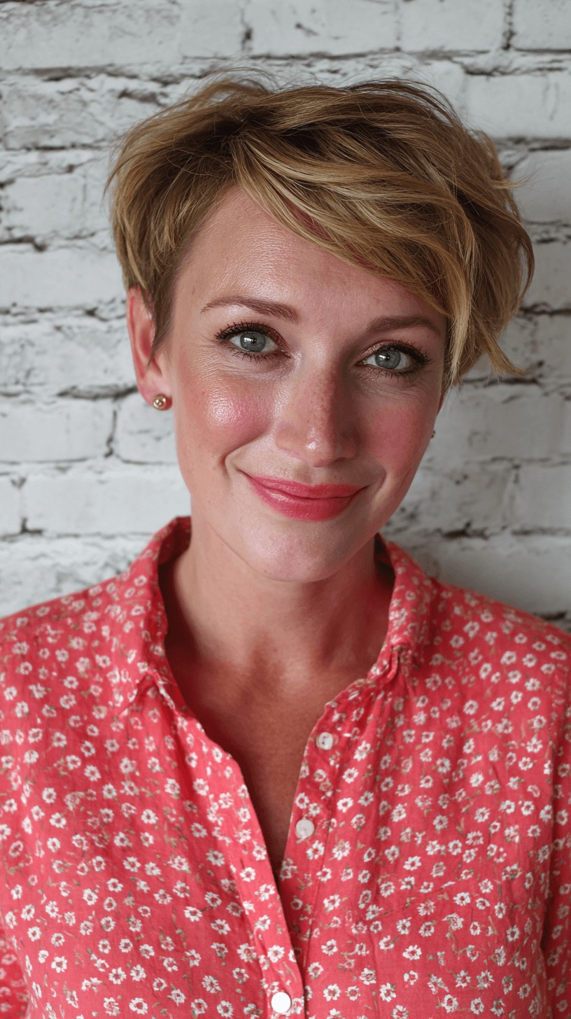 Playful Textured Pixie with Soft Layers