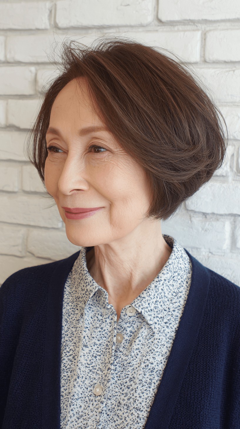 Stylish Textured Bob with Soft Volume