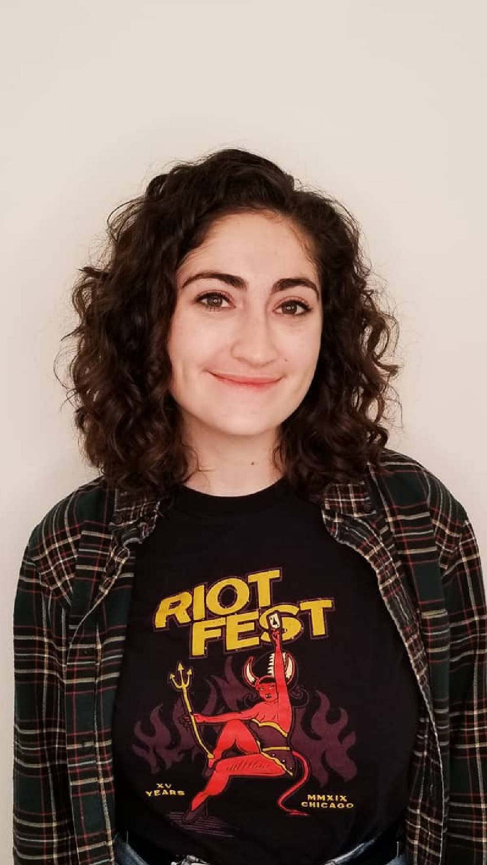 Textured Shoulder-Length Curly Cut