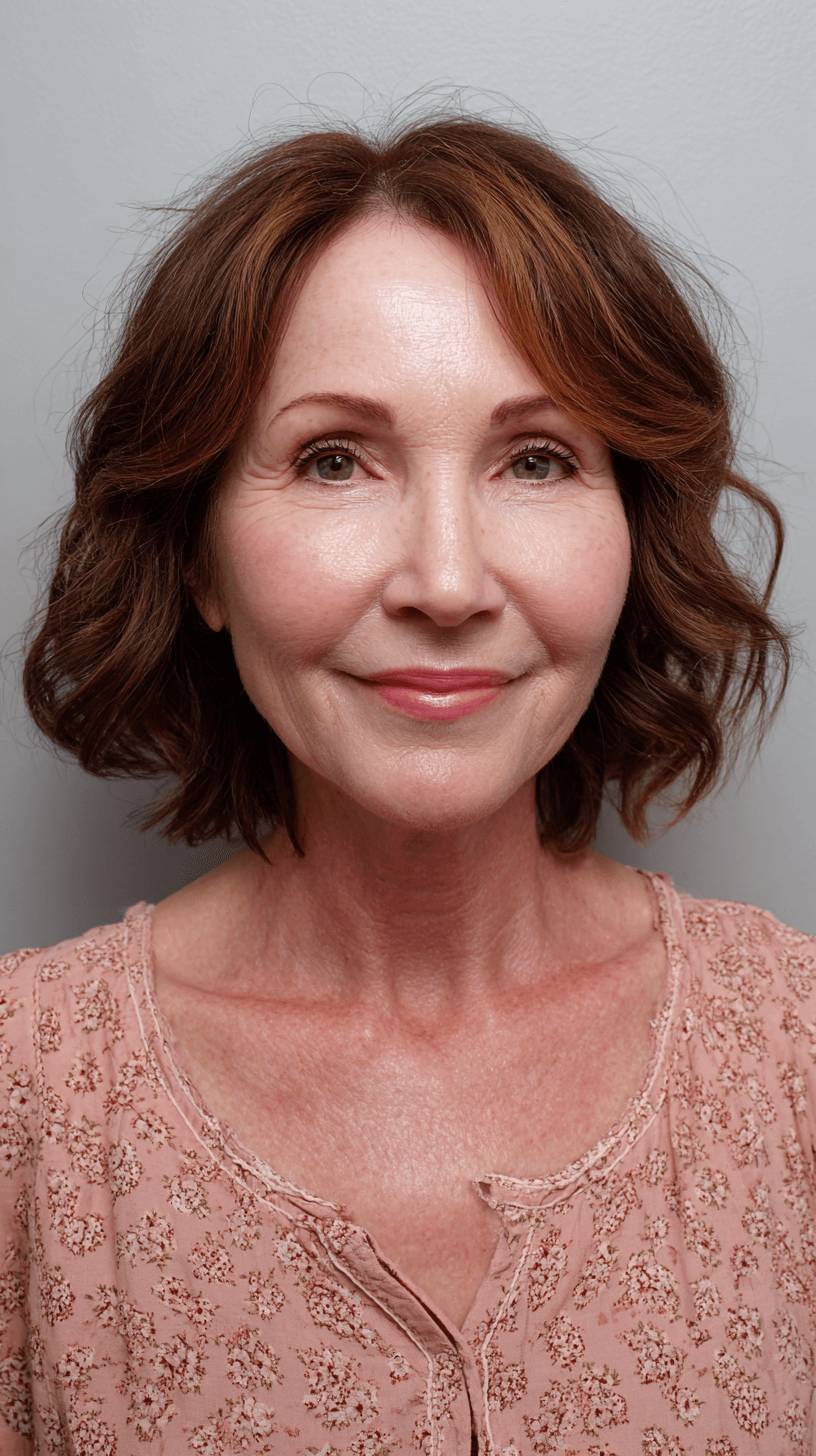 Chic Shoulder-Length Soft Waves