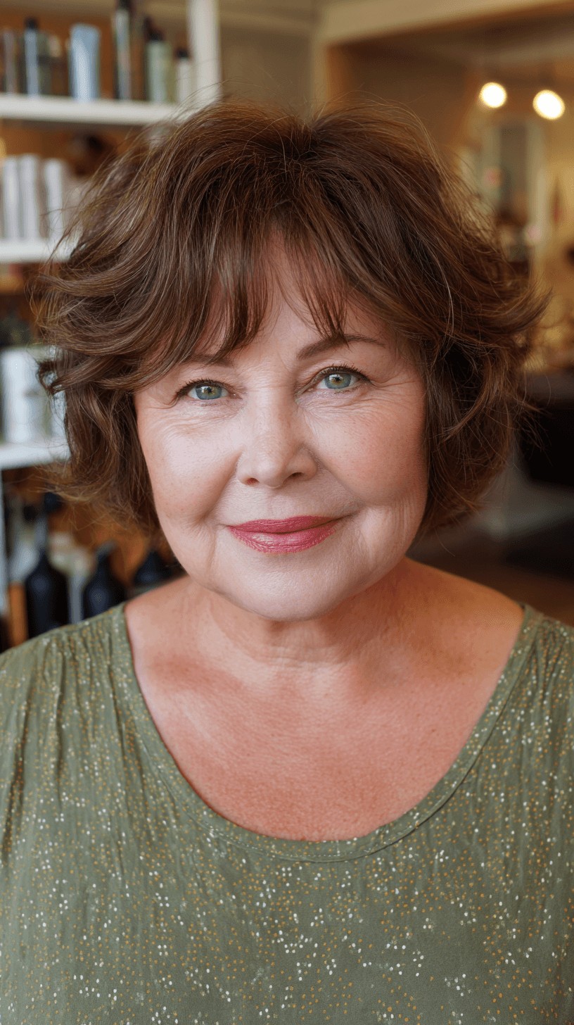 Chic Softly Curled Bob with Subtle Layers