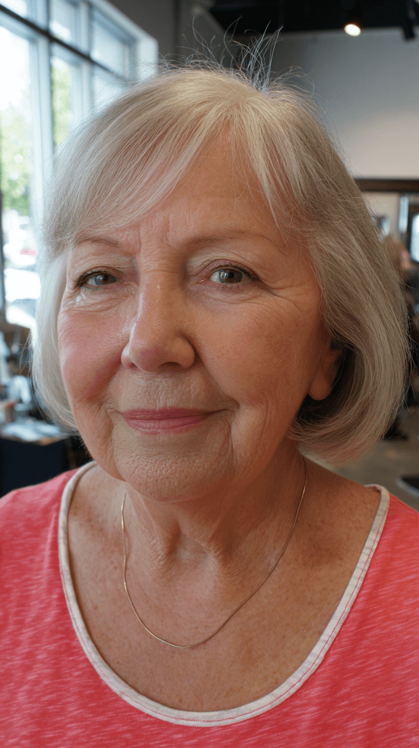 Soft Blunt Cut with Subtle Layers