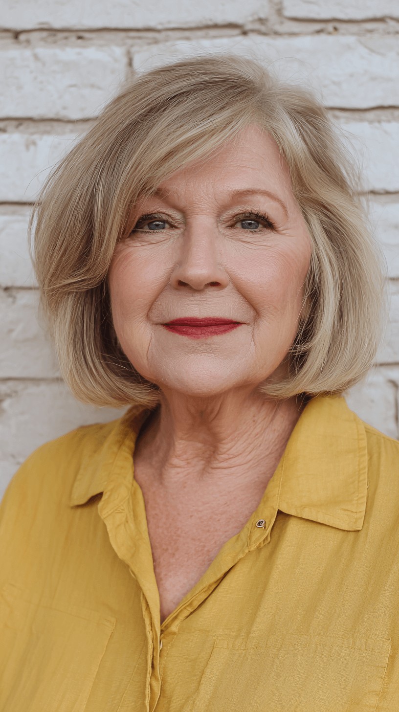 Soft Textured Bob with Subtle Layers