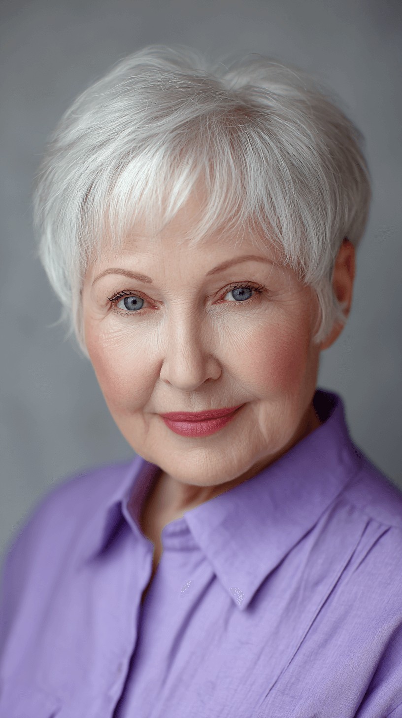 Softly Textured Short Cut with Delicate Layers