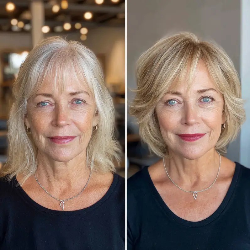 Textured Blonde Shag with Soft Layers