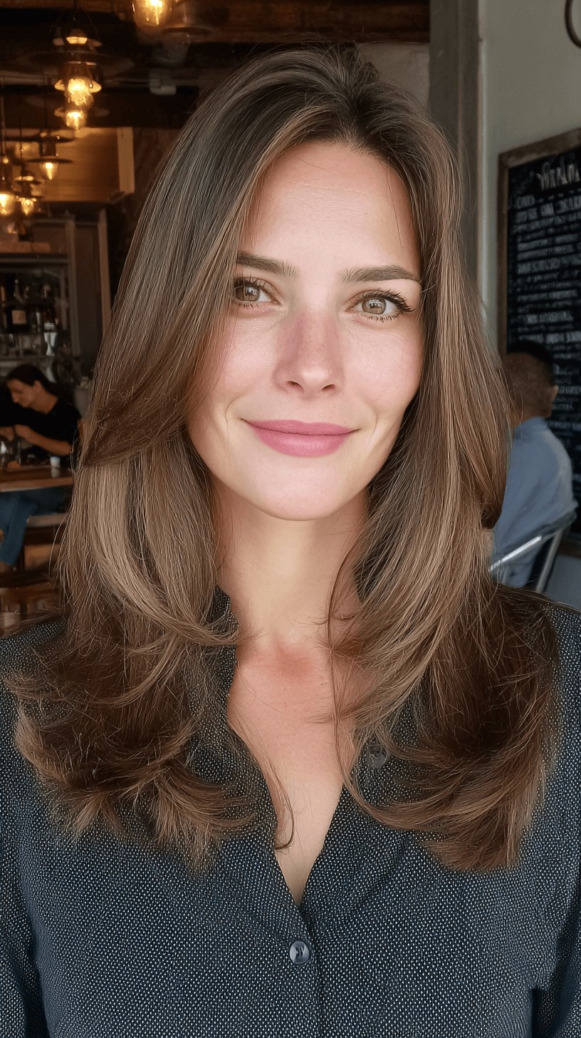 Modern Long Hair with Subtle Face-Frame Layers