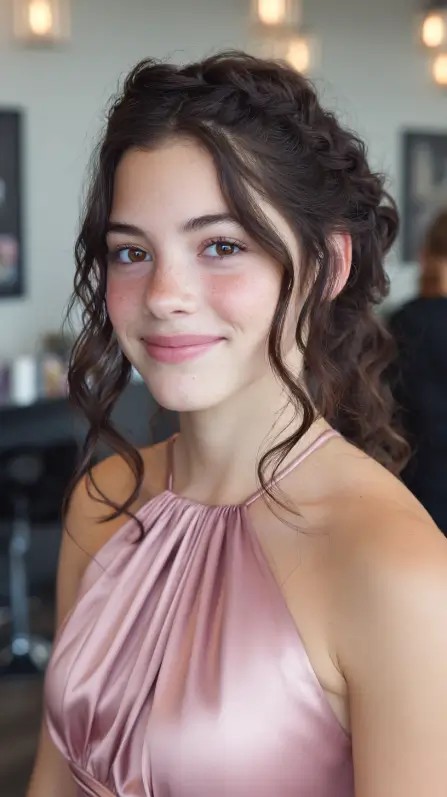 Playful Textured Curls with Effortless Waves