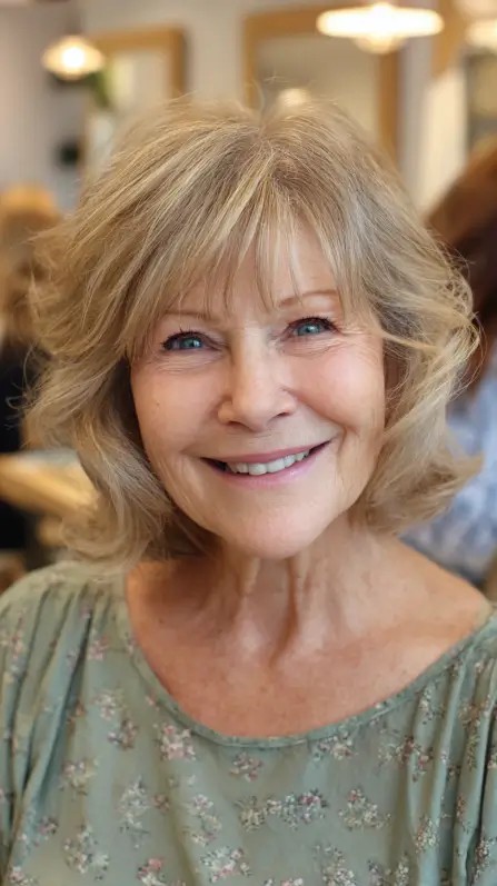 Charming Soft Layered Neck-Length Cut with Subtle Volume