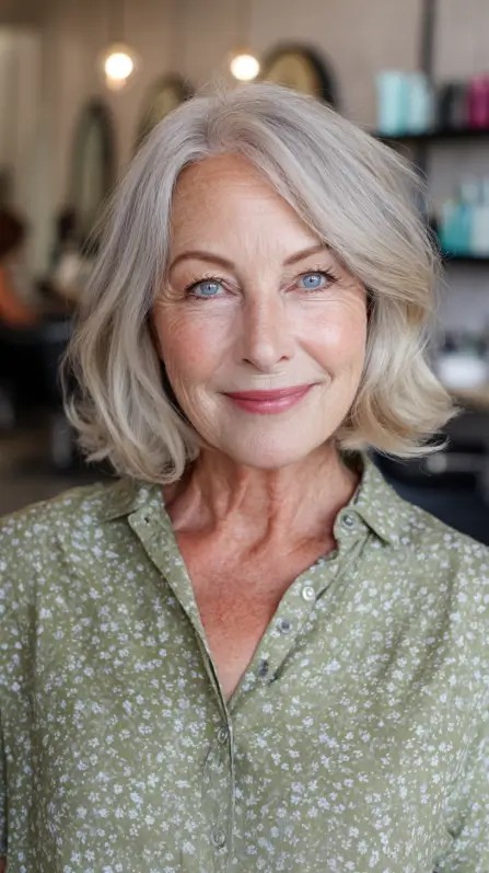 Softly Layered Neck-Length Cut with Gentle Movement