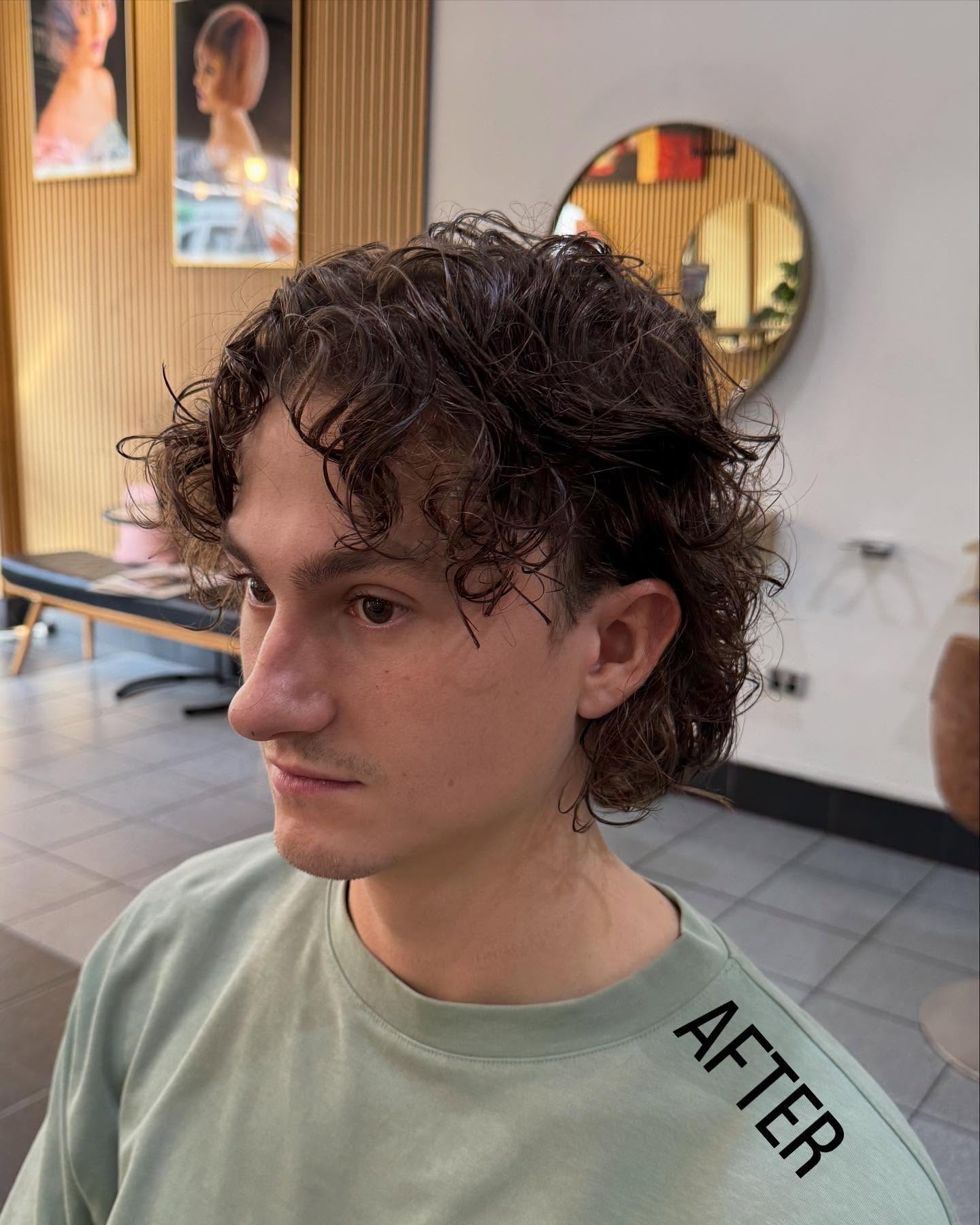 Chic Curly Shag with Defined Layers