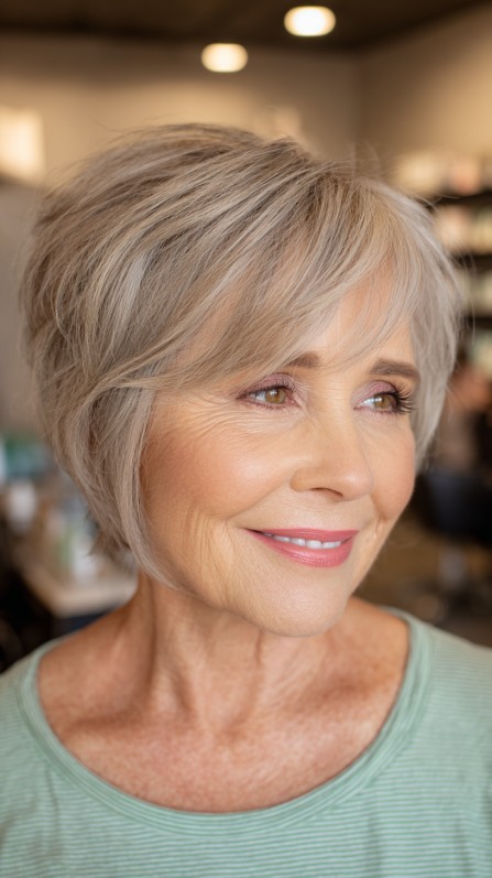 Chic Textured Bob with Soft Layers