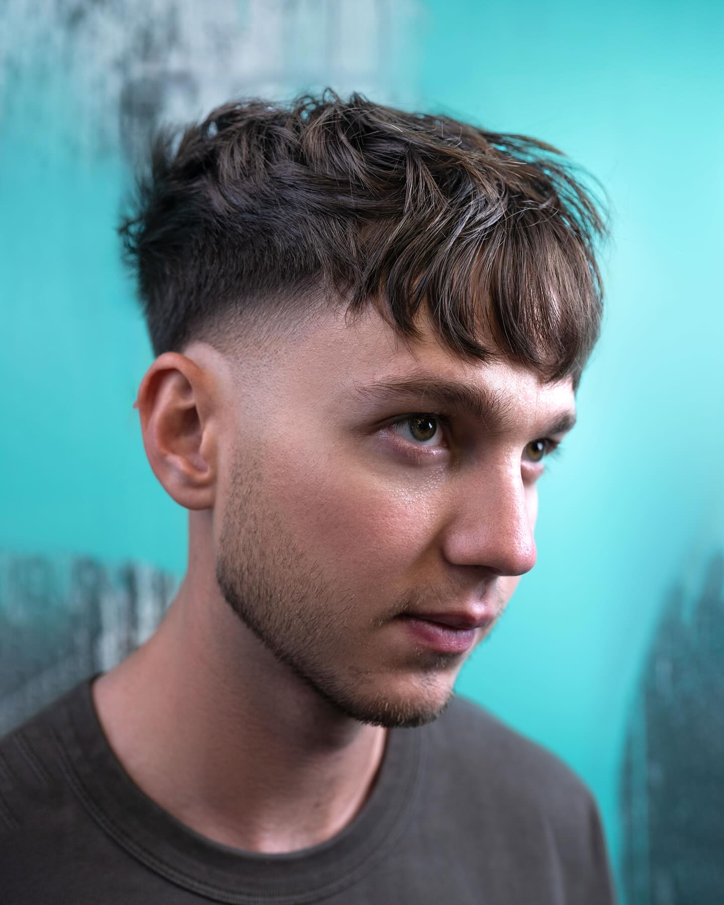 Chic Textured Fringe with Tapered Sides