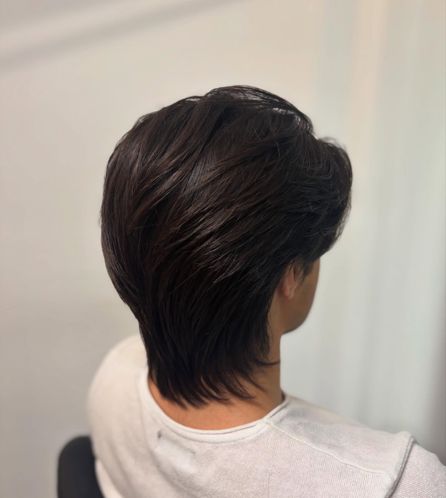 Choppy Layered Mid-Length Cut with Textured Ends