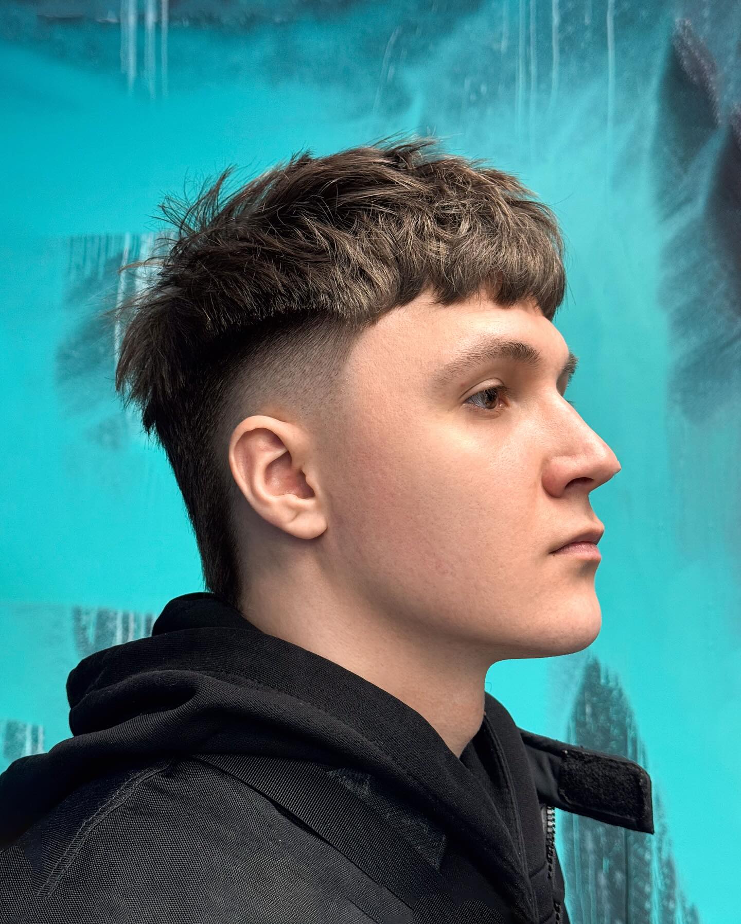 Modern Textured Fringe with Tapered Sides