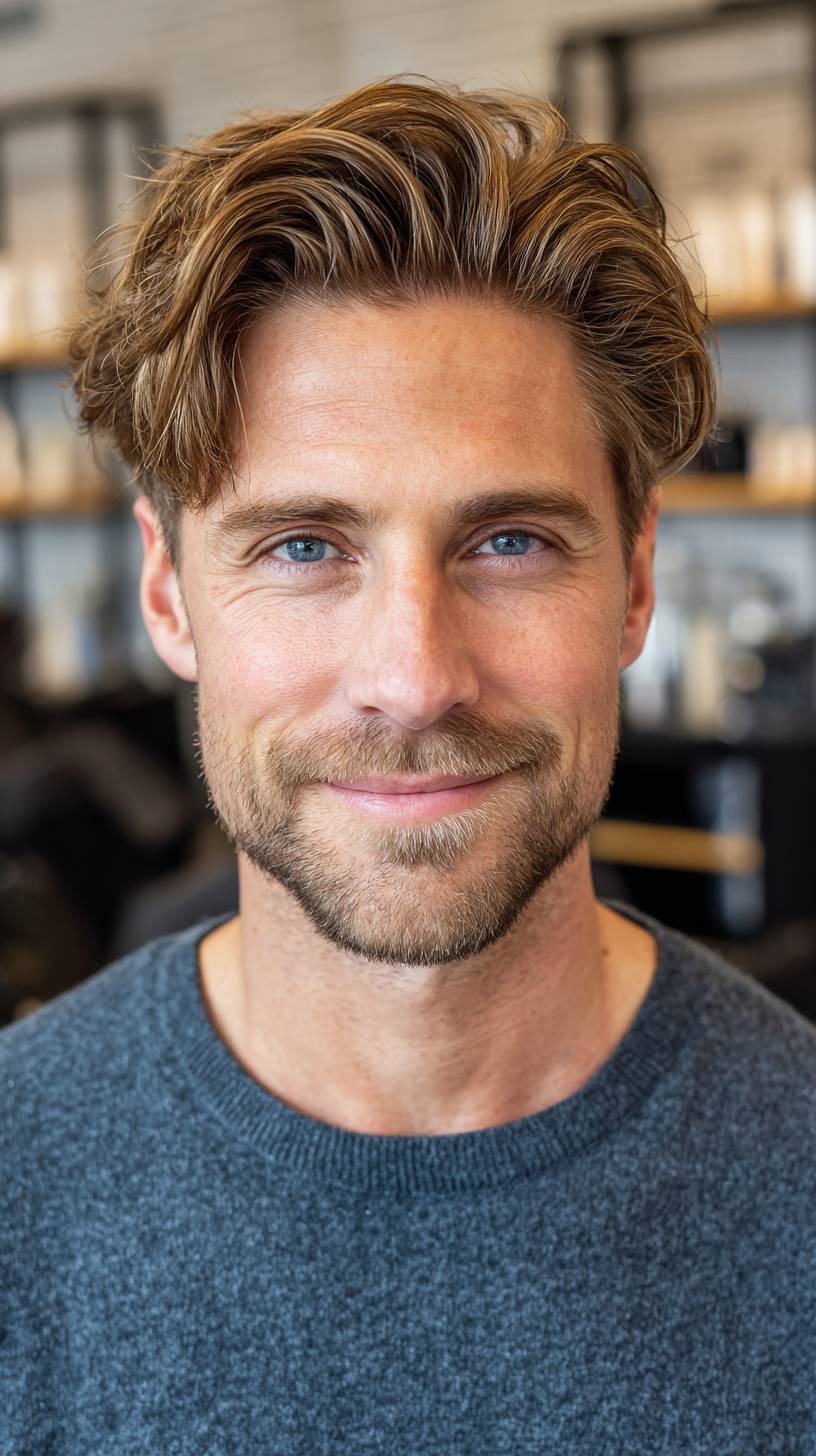 Modern Textured Long Crop with Natural Movement