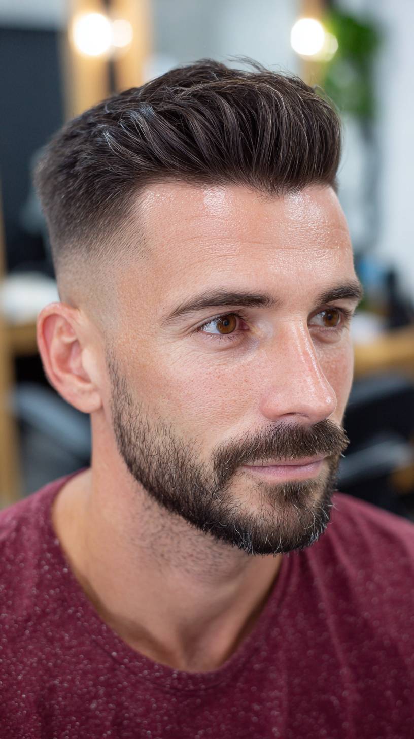 Textured Tapered Cut with Defined Volume