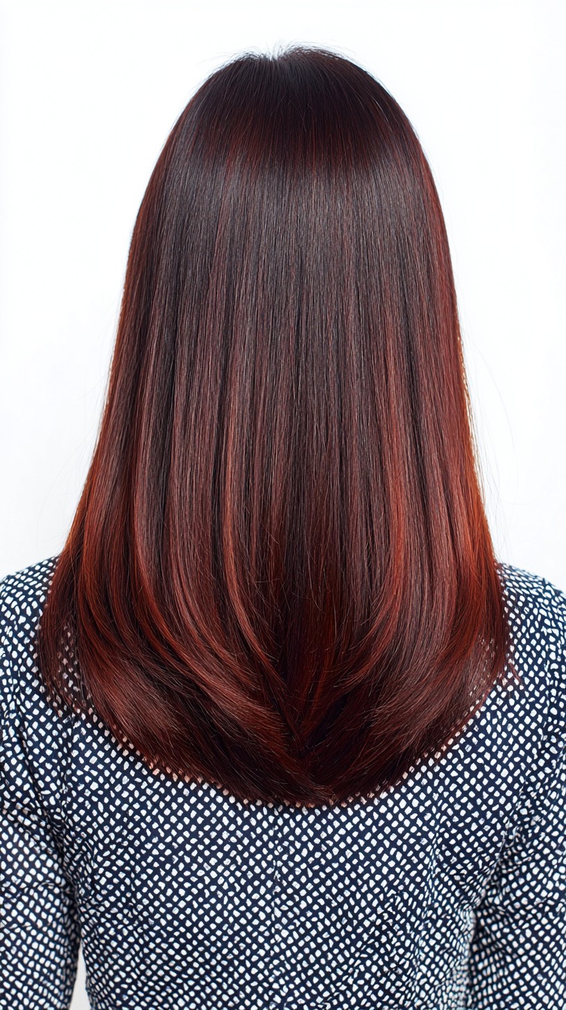 Glossy Chocolate Cherry Long Layers