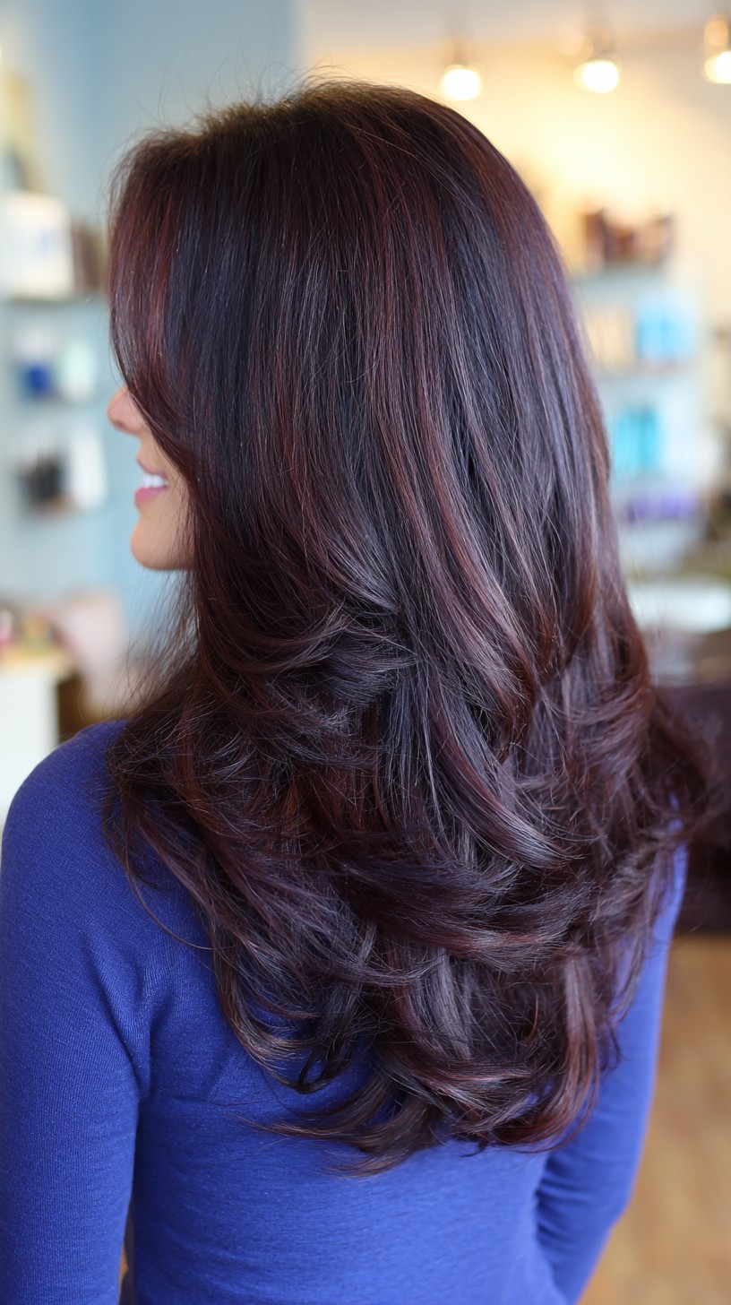 Luxurious Chocolate Cherry Voluminous Layers