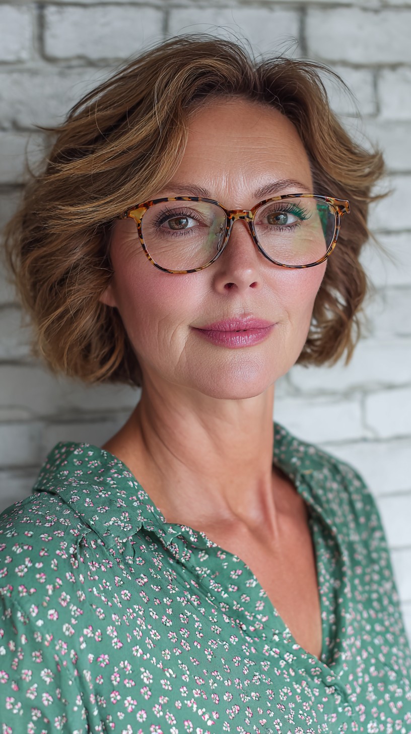 Chic Bronde Shag with Soft Texture