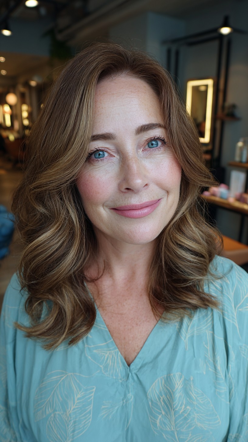 Wavy Bronde Layers with Soft Dimension