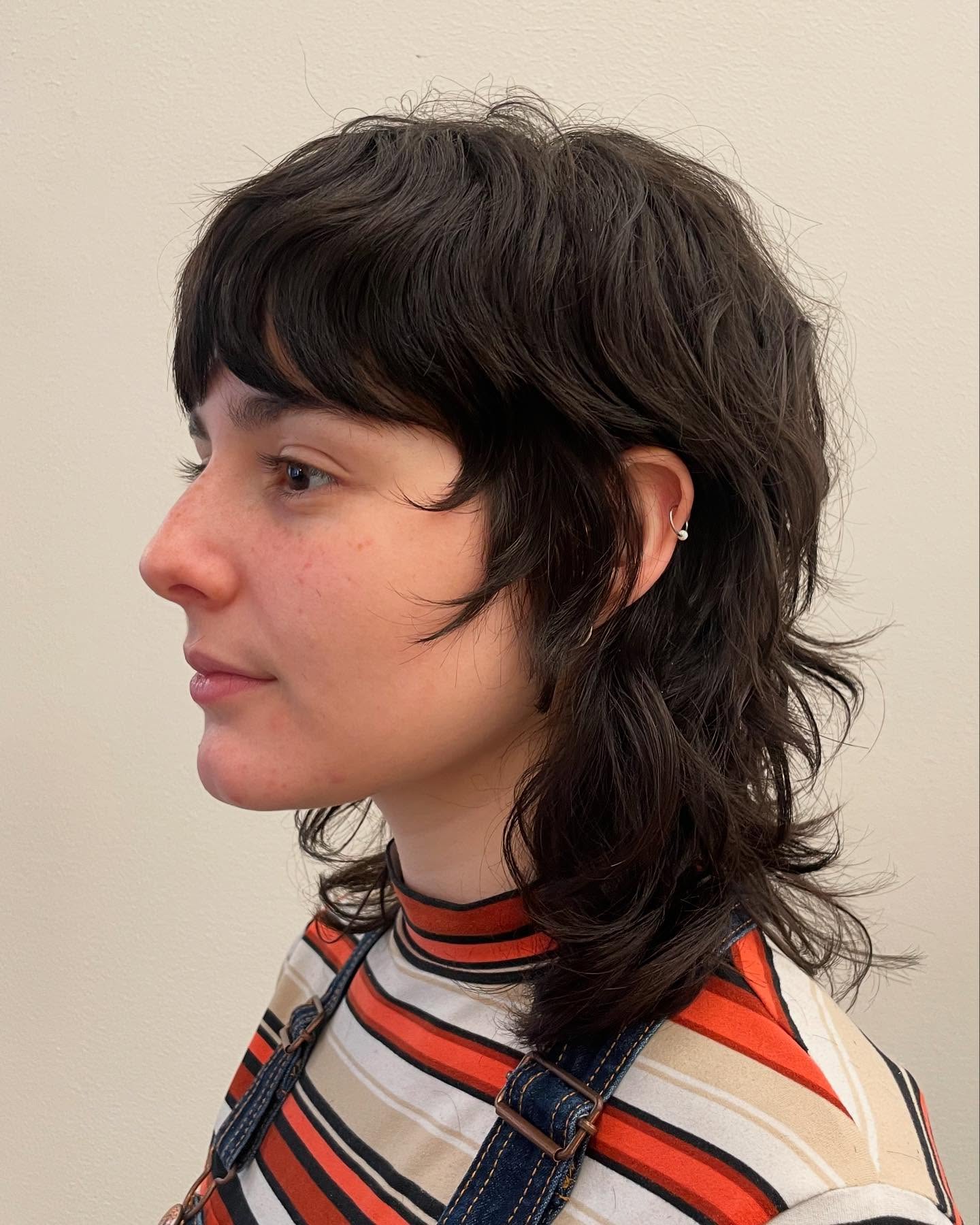 Textured Shag with Face-Framing Layers