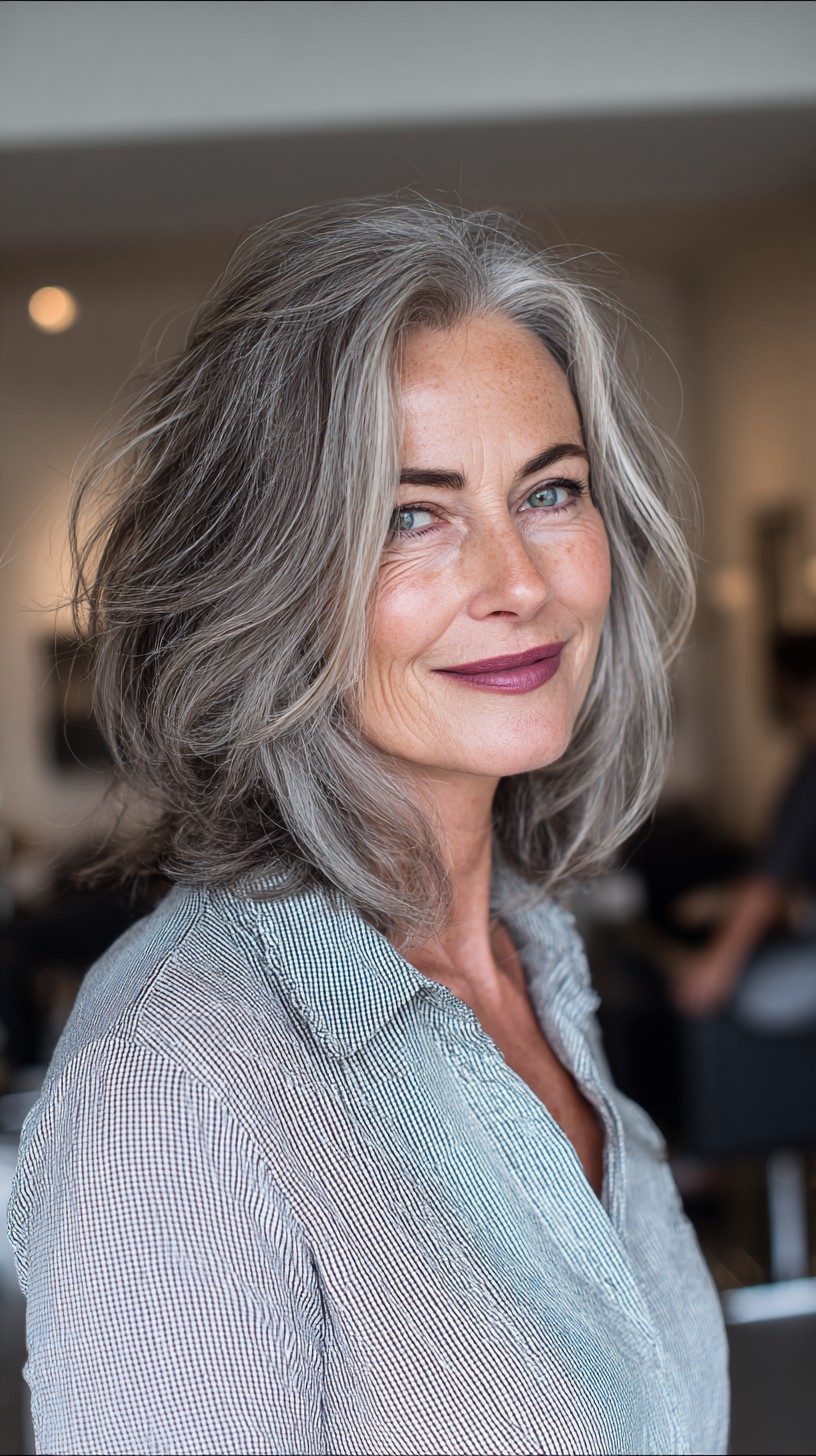 Classic Silver Waves with Gentle Volume