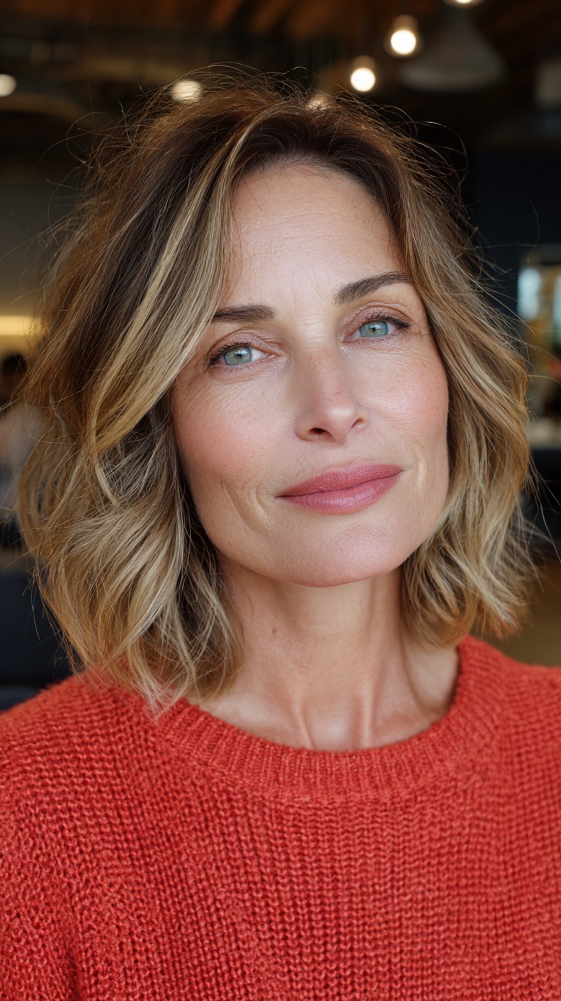 Dynamic Blonde Waves with Soft Undercuts