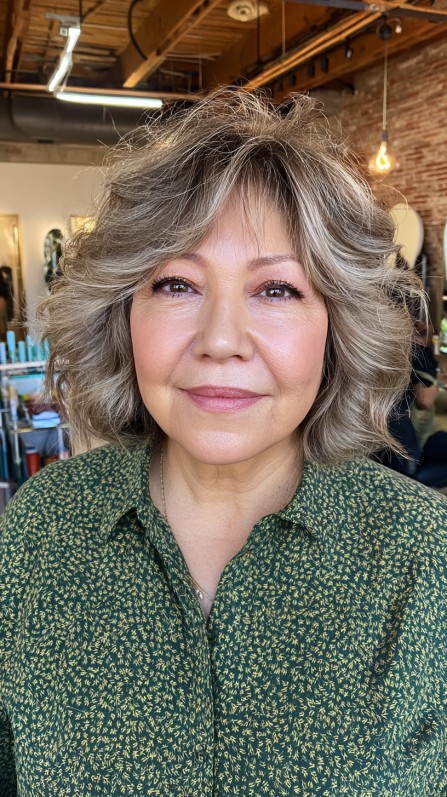 Flowing Golden Layers with Luminous Highlights
