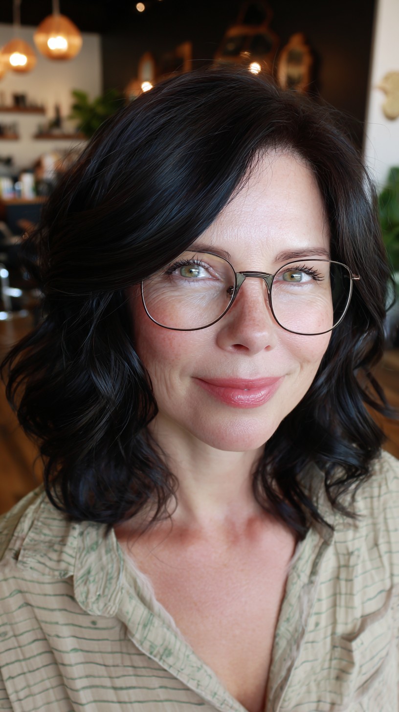 Soft Black Waves with Gentle Layers