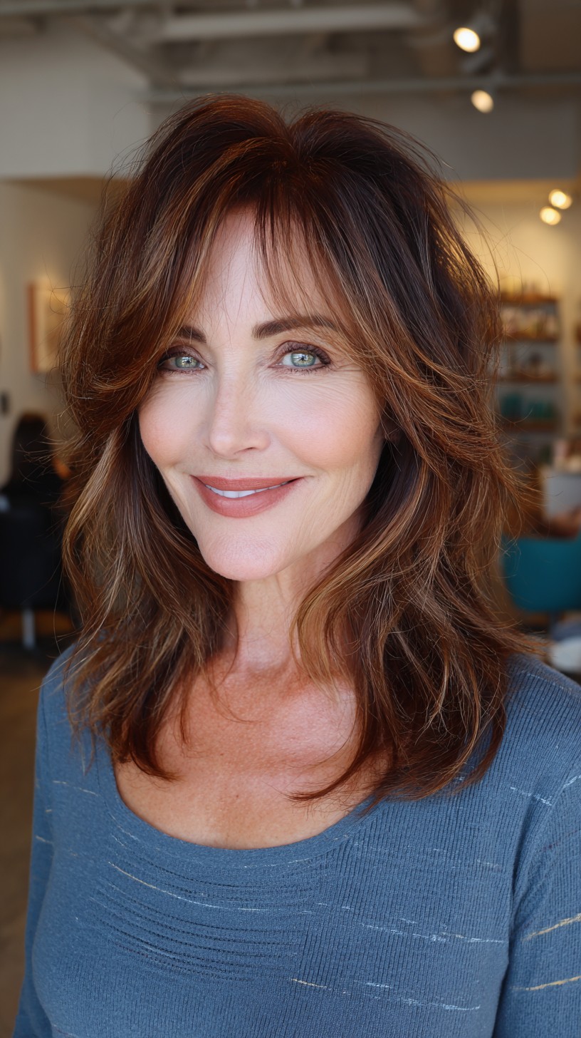 Rich Copper Layers with Subtle Highlights