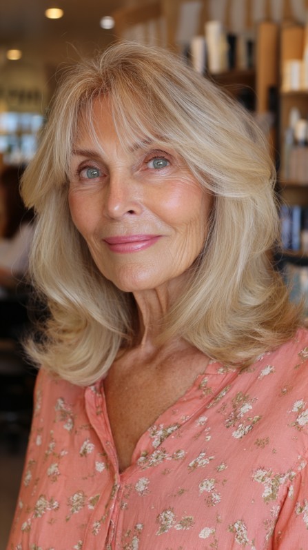 Soft Gold Layers with Gentle Movement