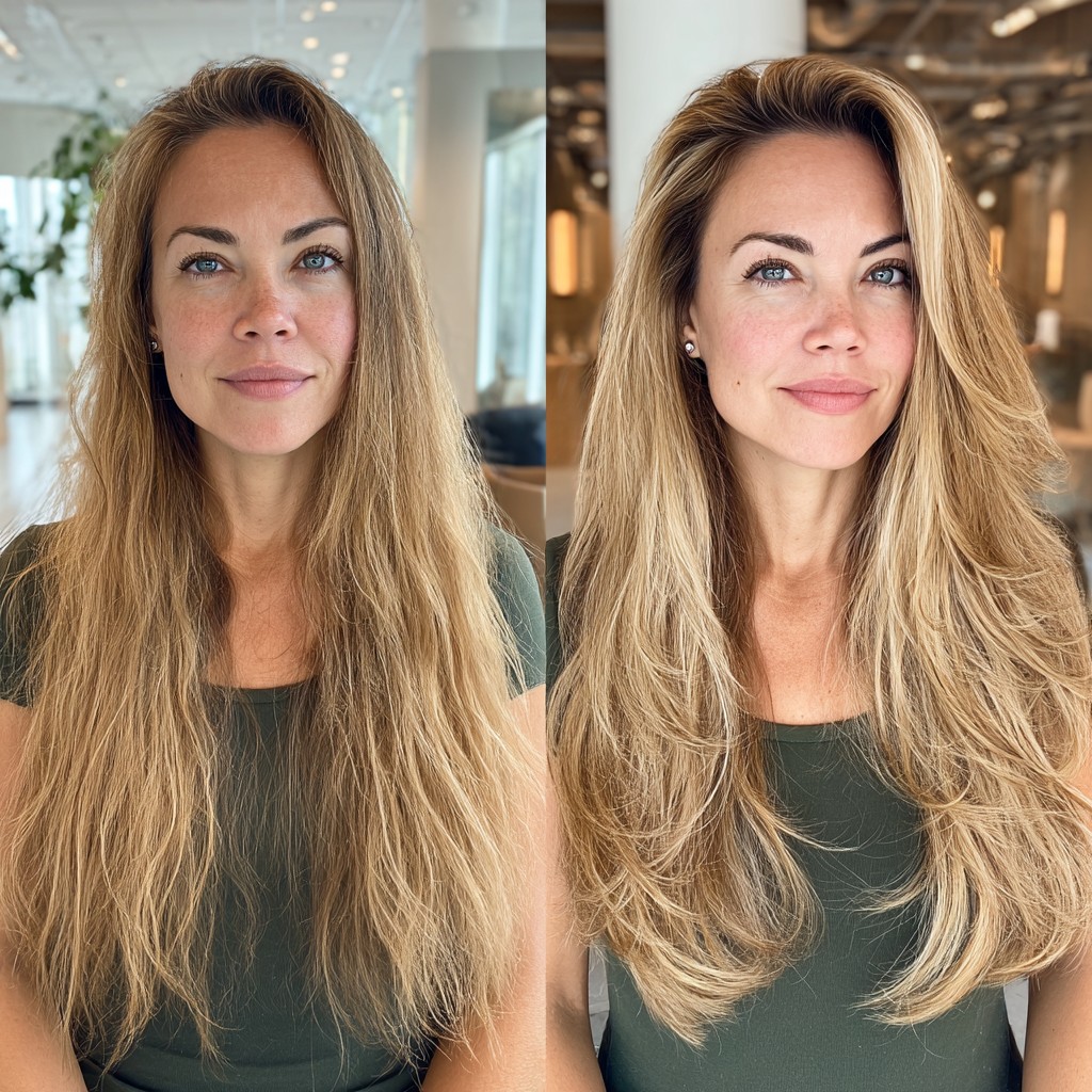 Subtle Golden Layers with Soft Undulating Waves