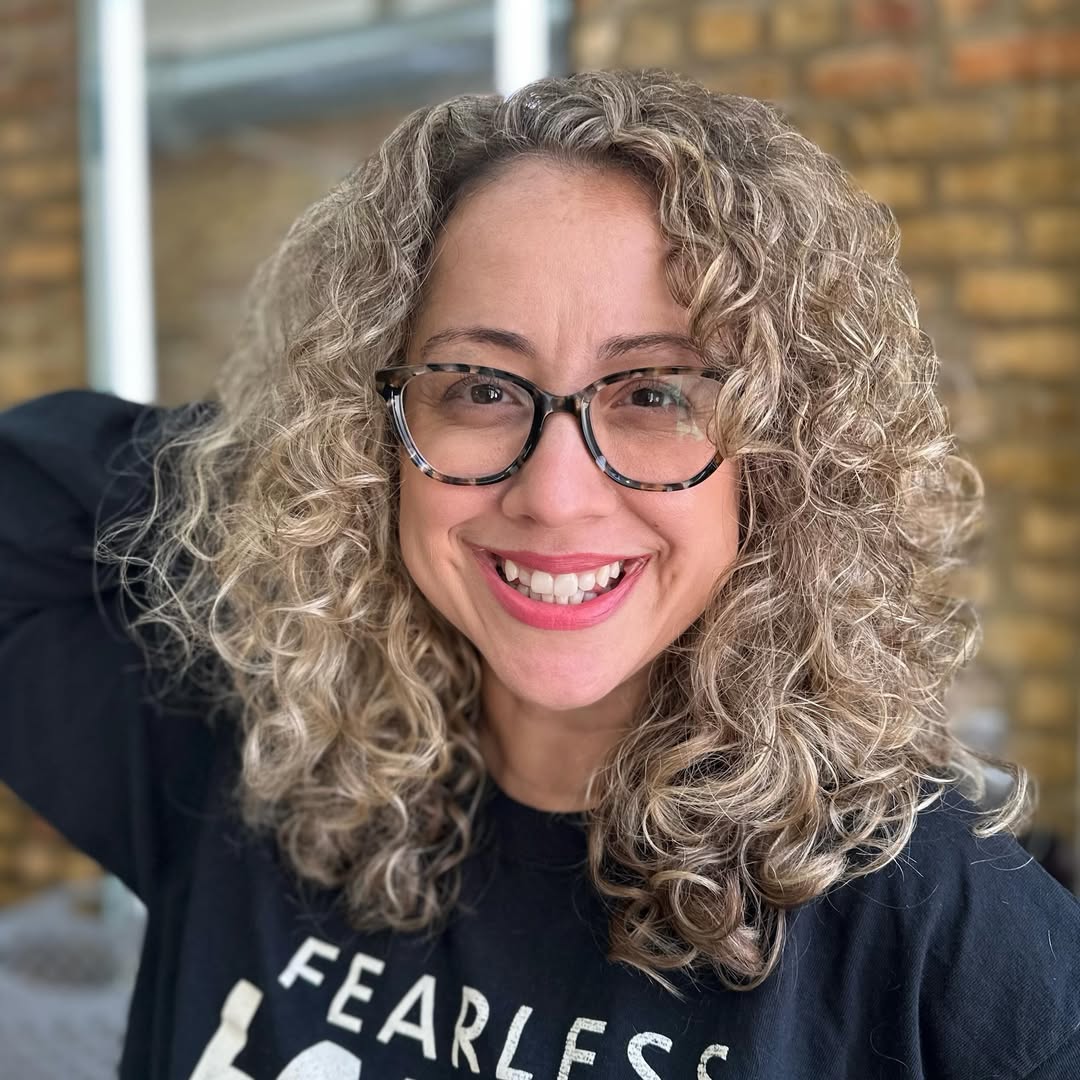 Champagne Blonde Glossy Ringlets