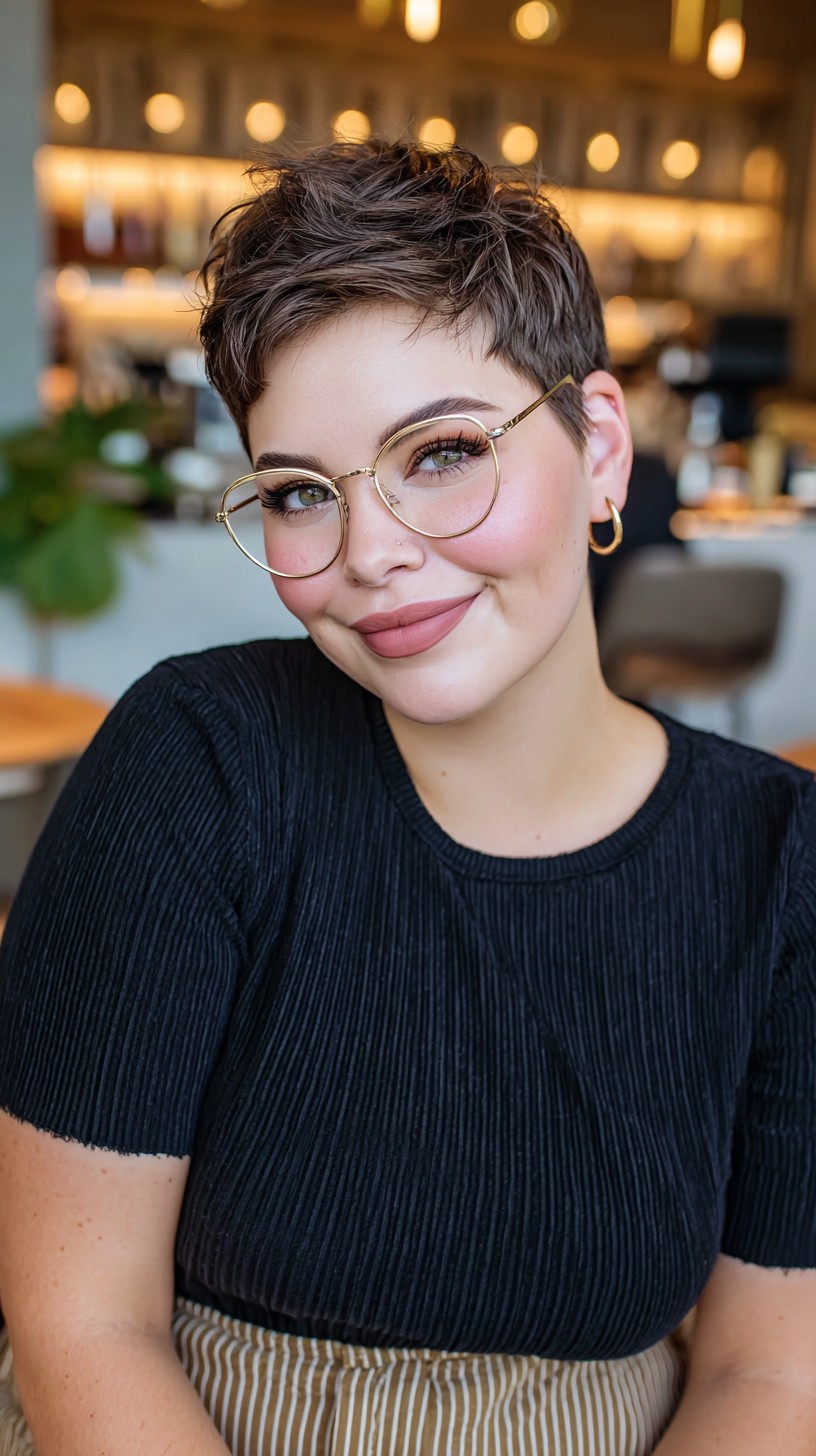 Chic Pixie Cut with Textured Layers