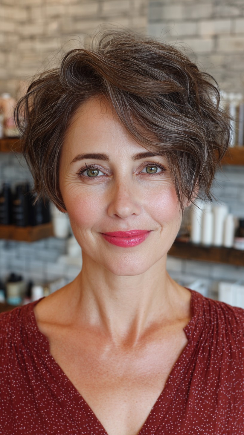 Dynamic Textured Tousle for Mature Skin