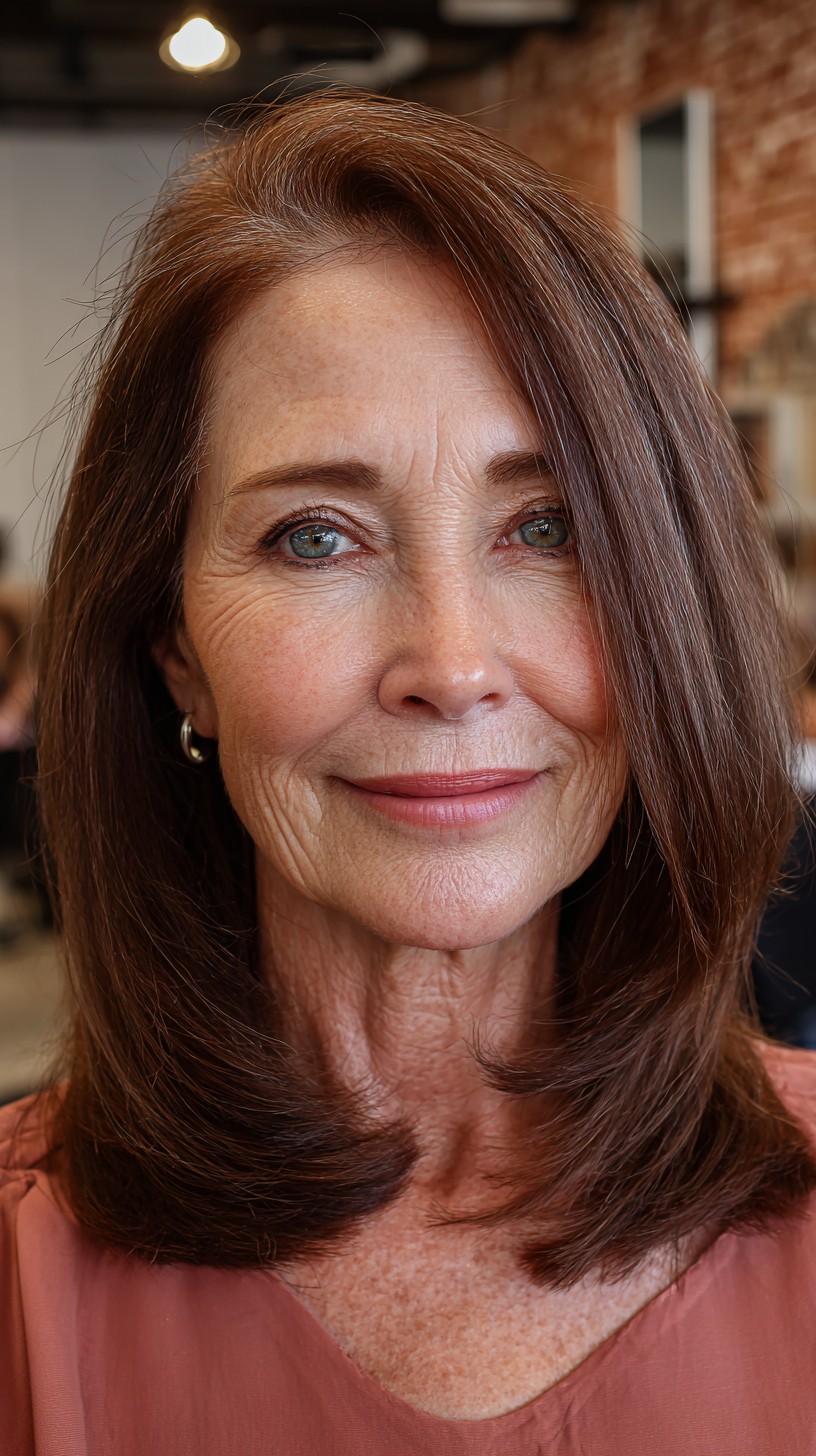 Rich Auburn Cascade with Soft Thinning Layers