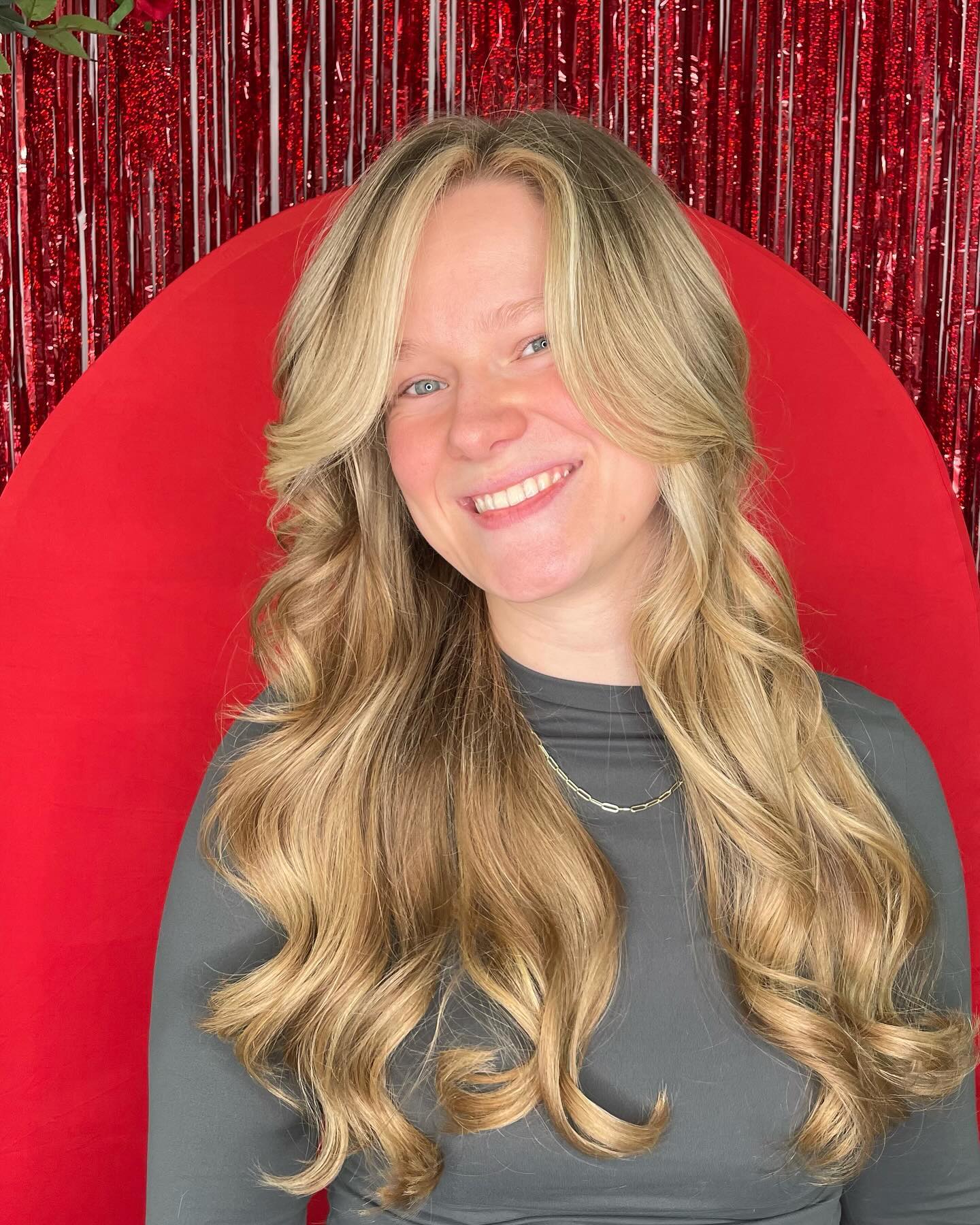 Sunlit Ash Blonde Cascading Waves