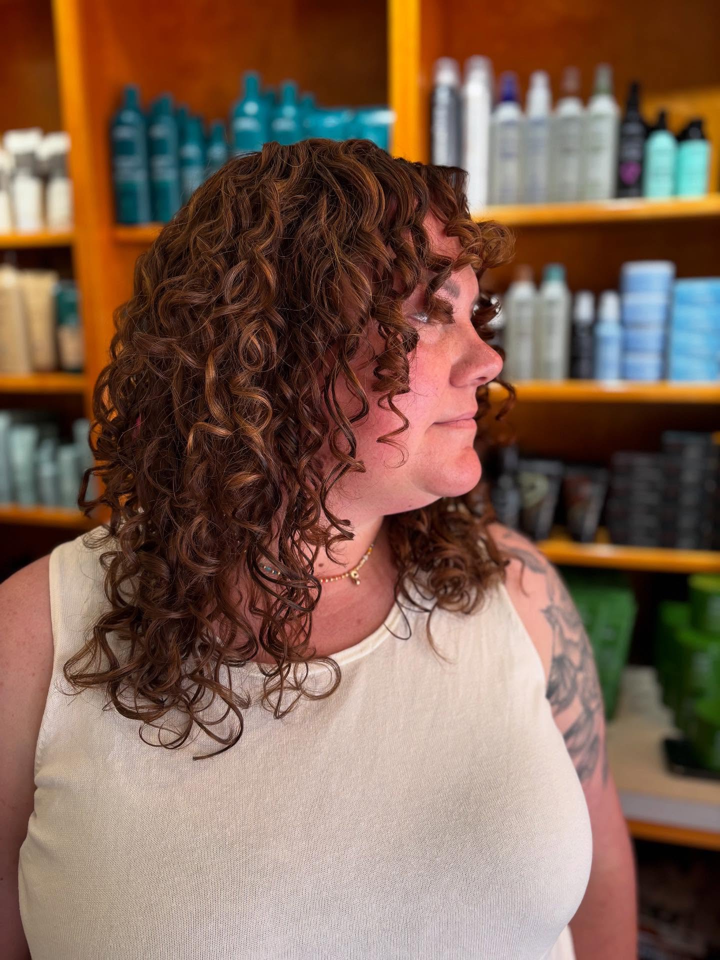 Timeless Textured Curly Layers