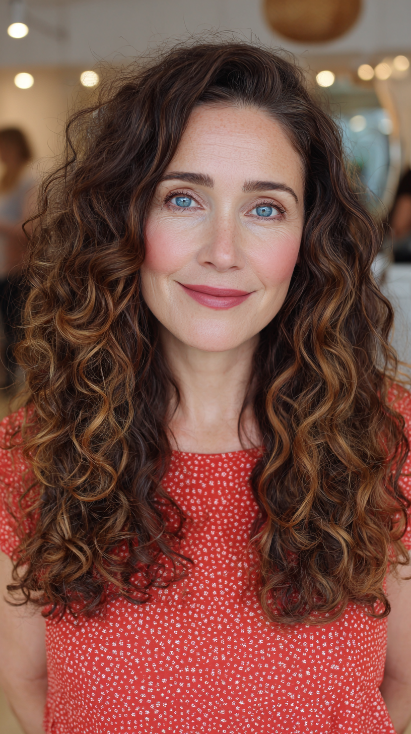 Dynamic Curly Layers with Rich Highlights