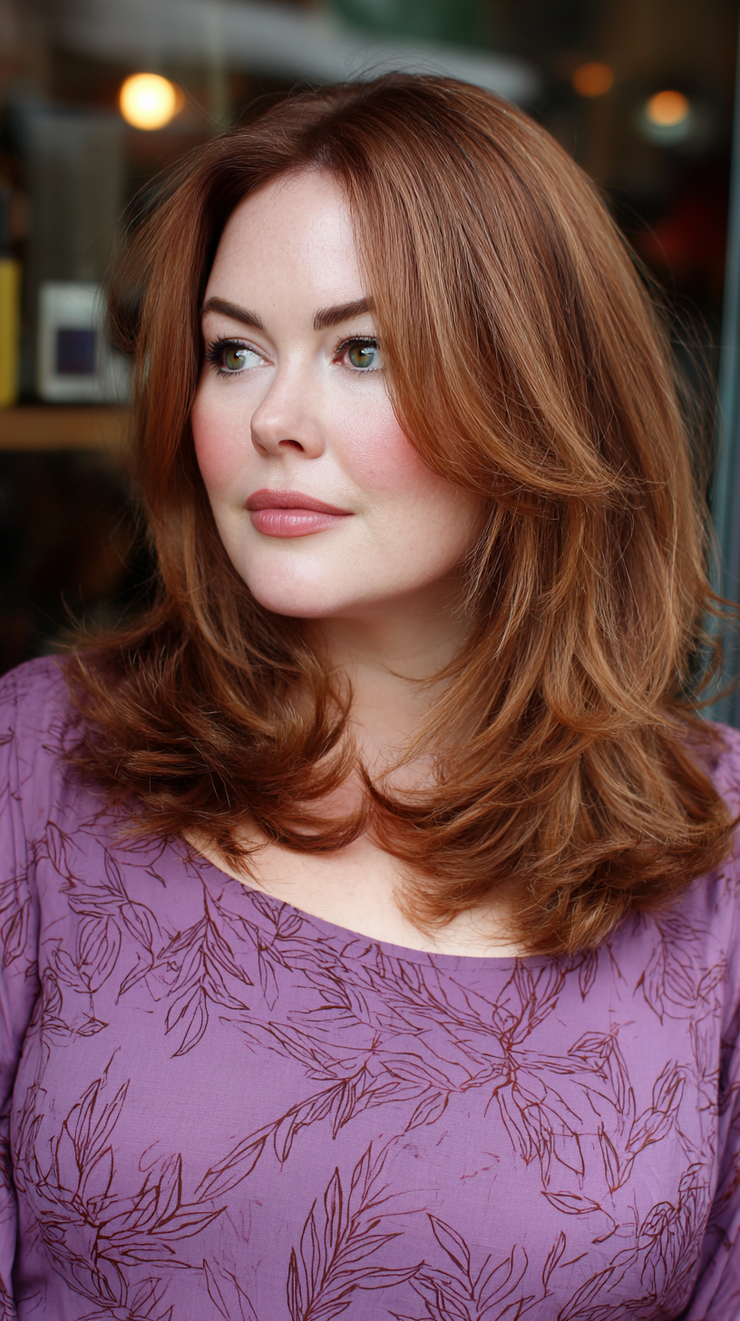 Elegant Shoulder-Length Cut with Soft Layers