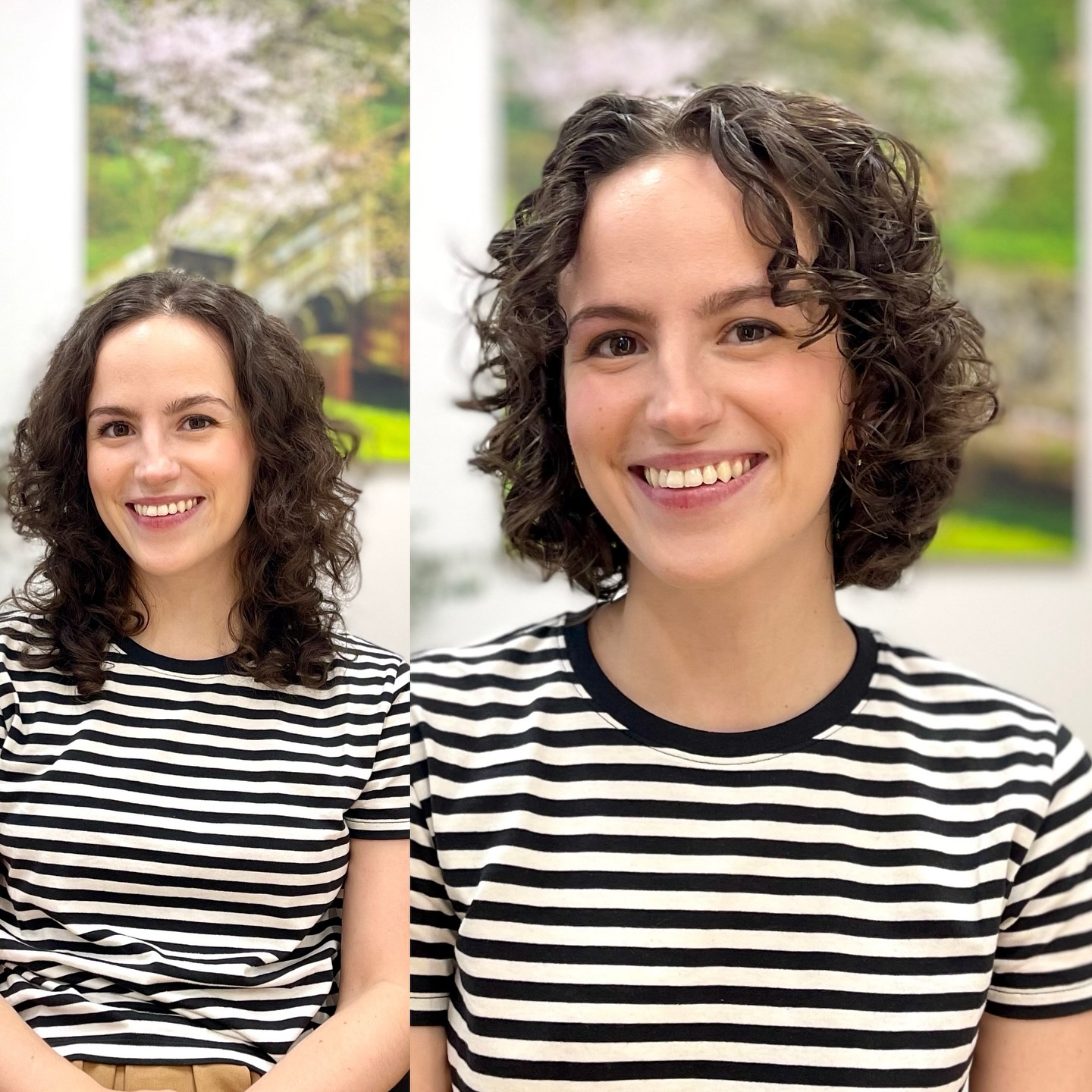 Playful Curly Lob with Defined Curls