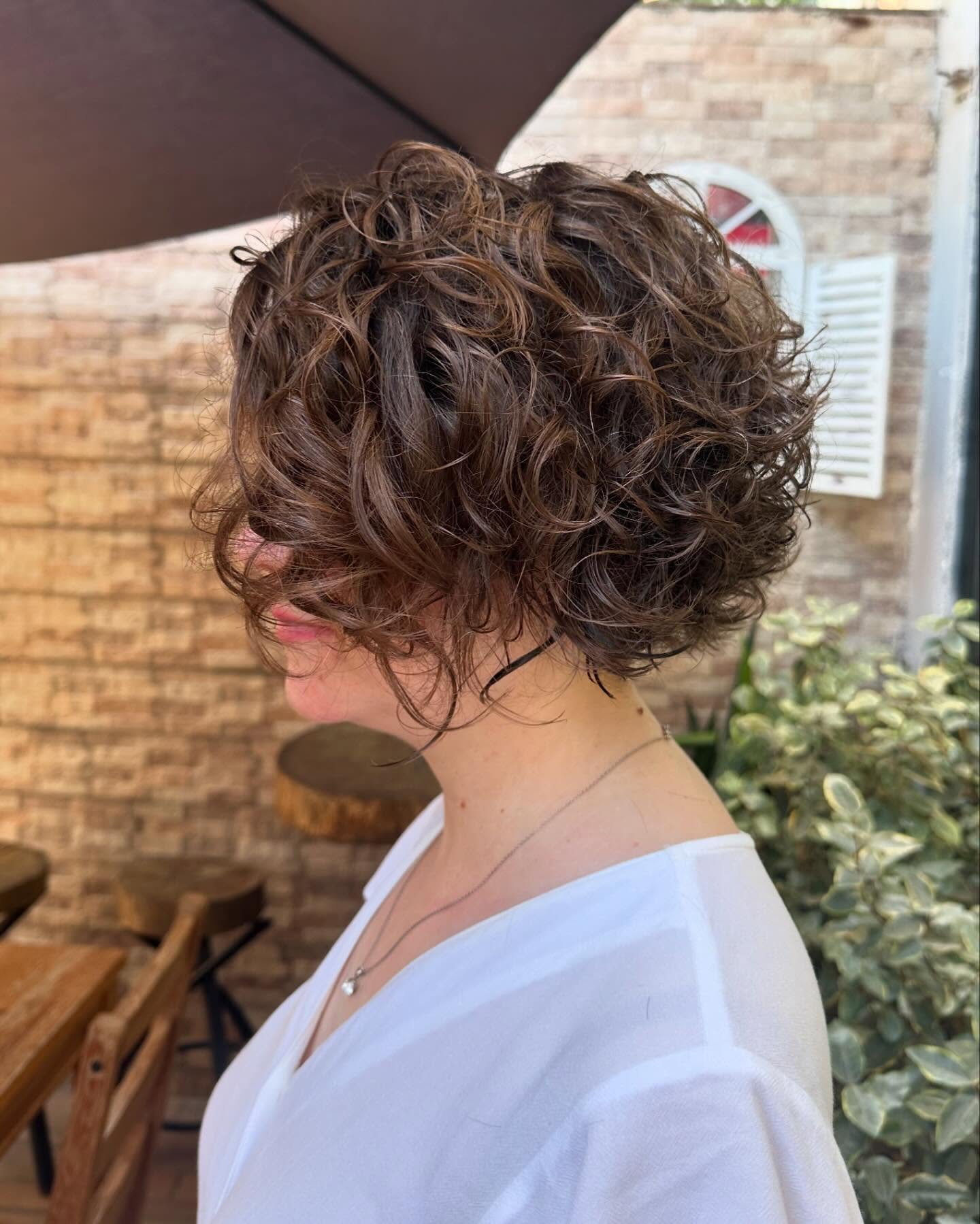 Playful Curly Shag with Soft Layers