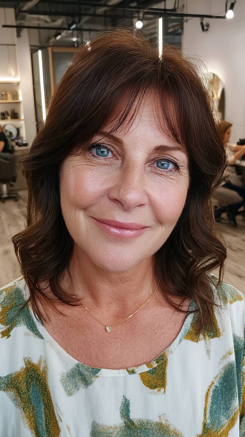 Soft Layered Waves with Subtle Highlights