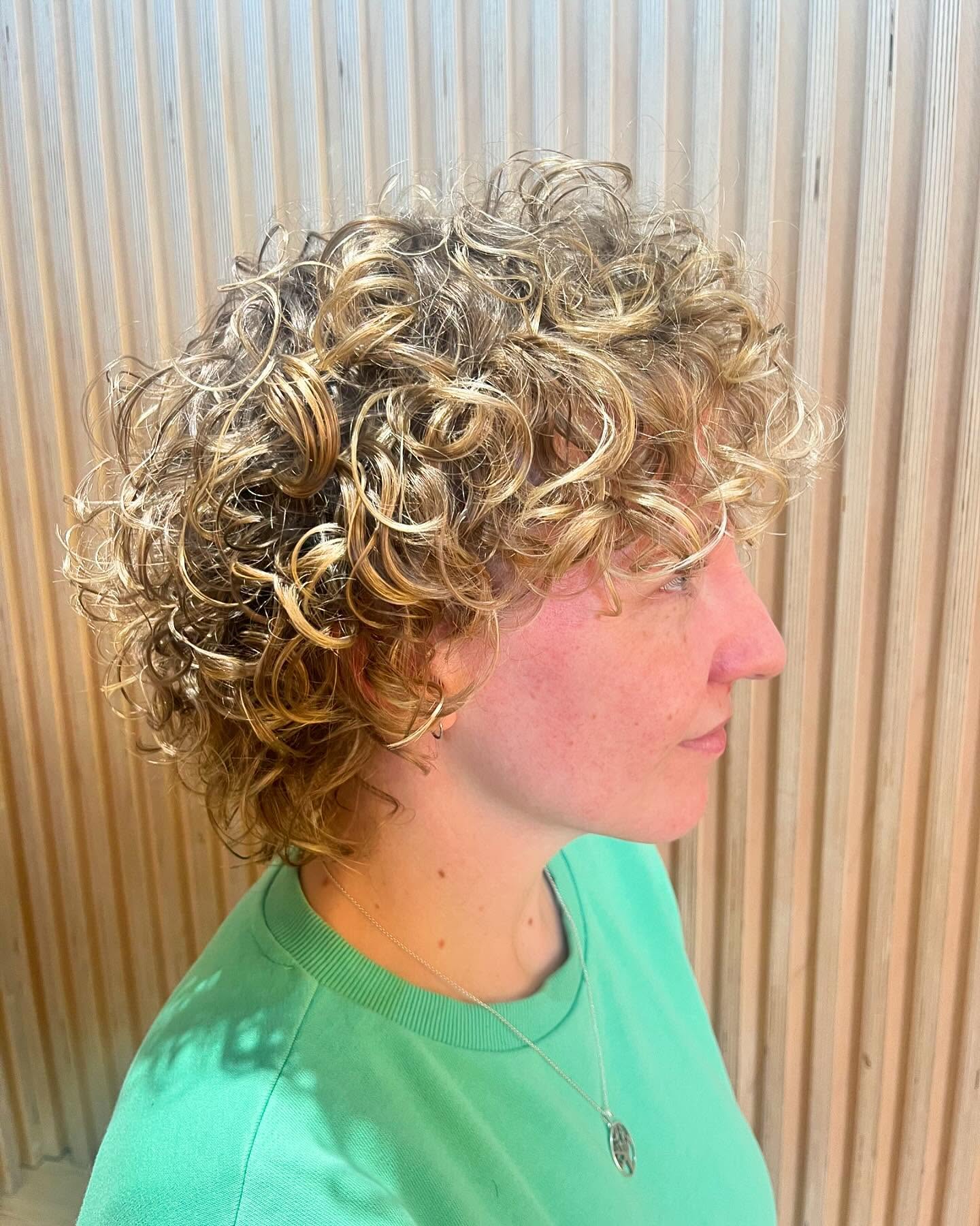 Whimsical Curly Shag with Soft Layers