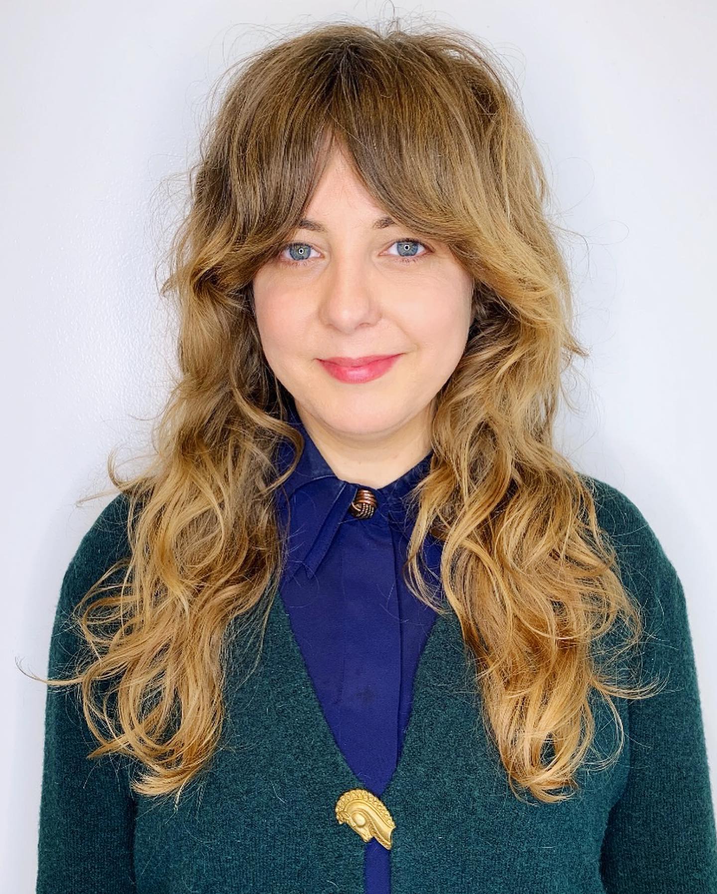 Bohemian Long Wavy Shag with Soft Layers