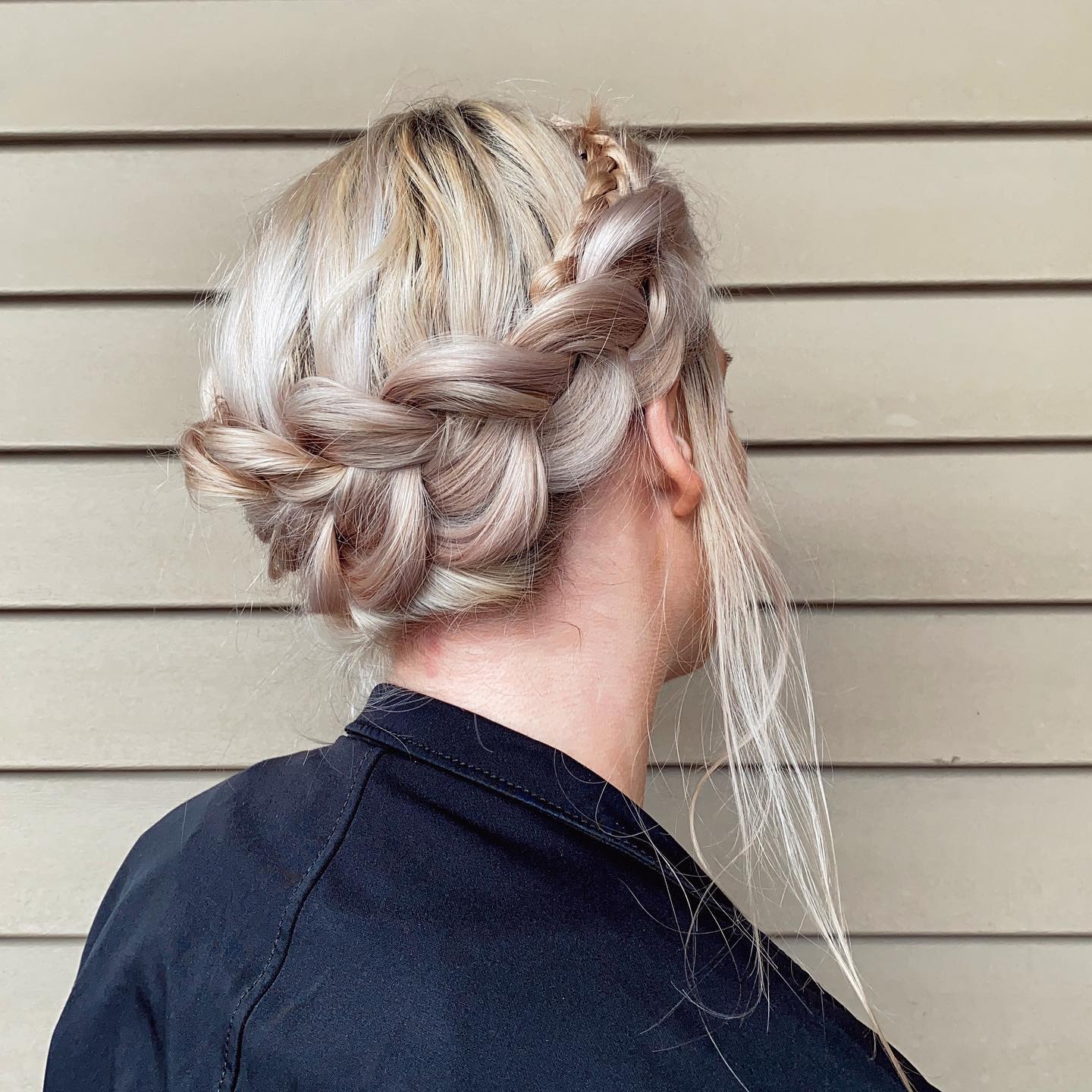 Intricate Twisted Braided Crown