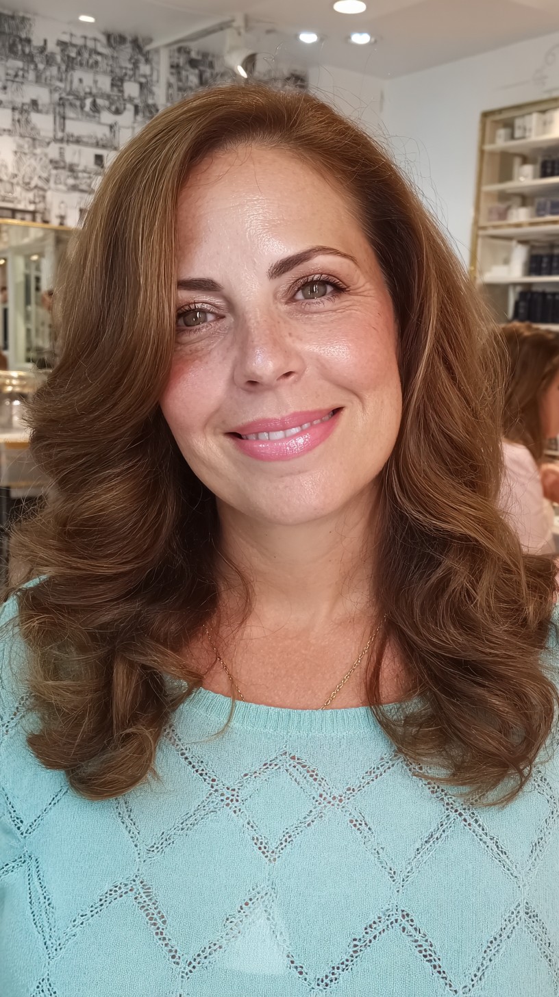 Caramel-Brown-Cascading-Curls