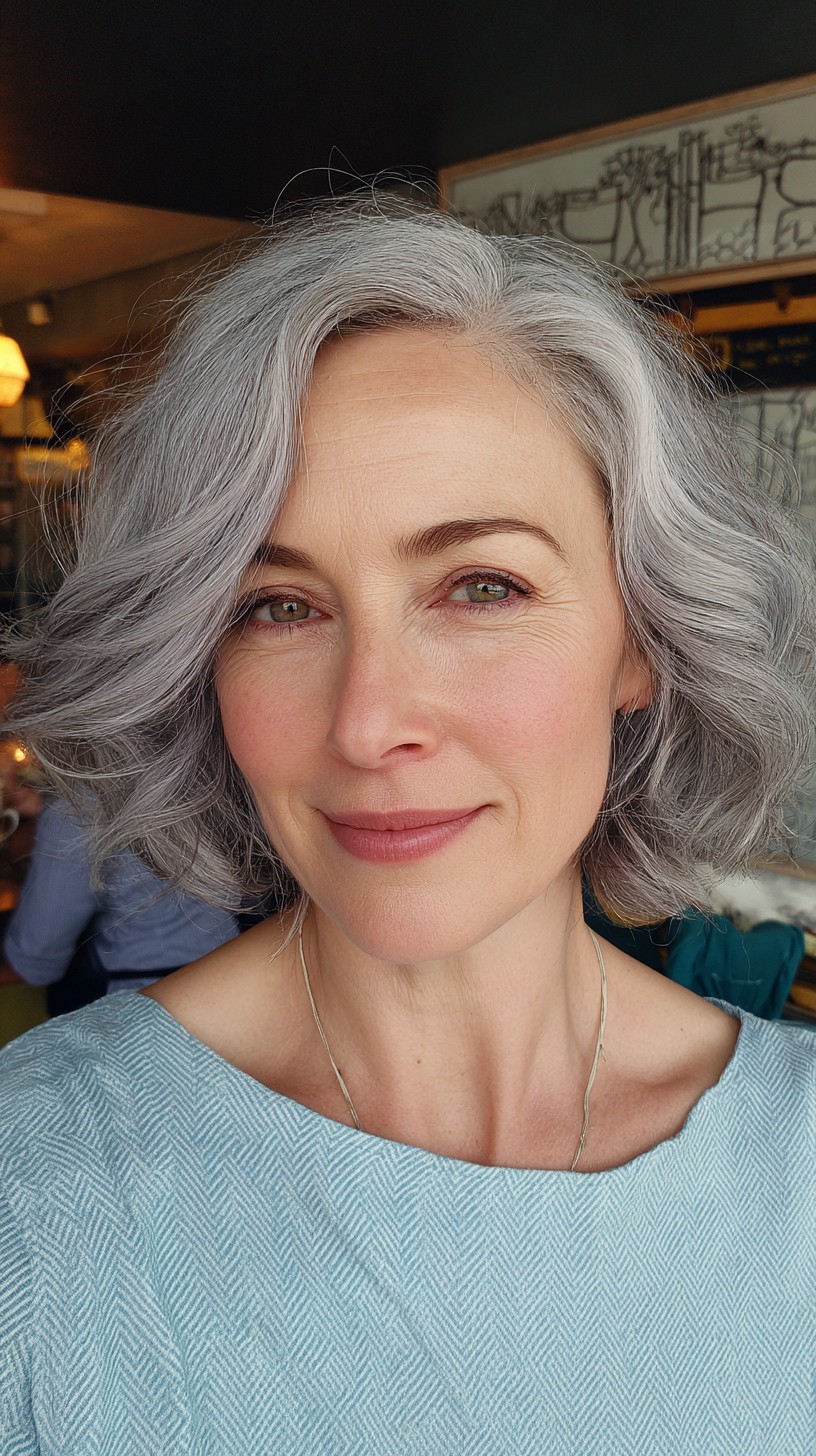 Charming-Light-Grey-Side-Swept-Curly-Bob